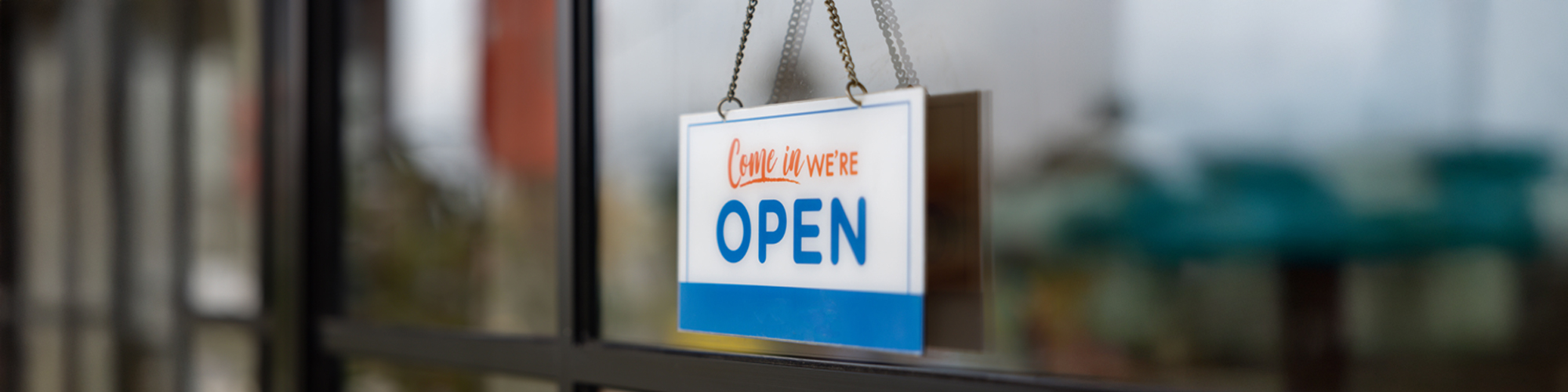 Store Open sign